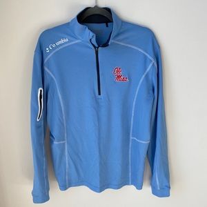 Ole Miss Columbia Golf 1/4 Zip